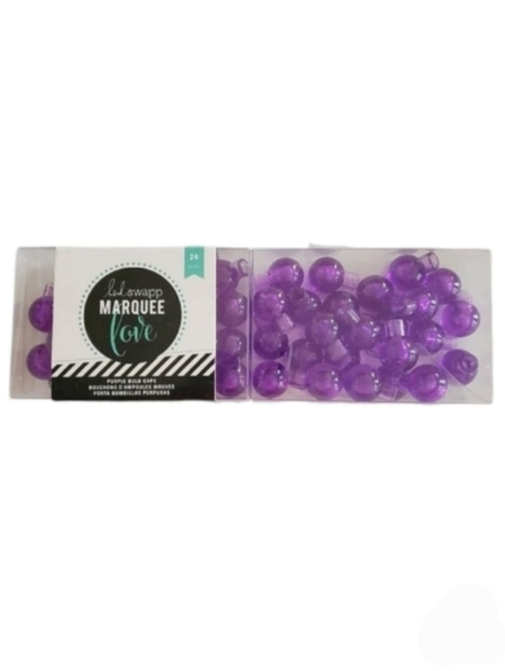 Heidi Swapp Marquee Letter Purple Bulbs